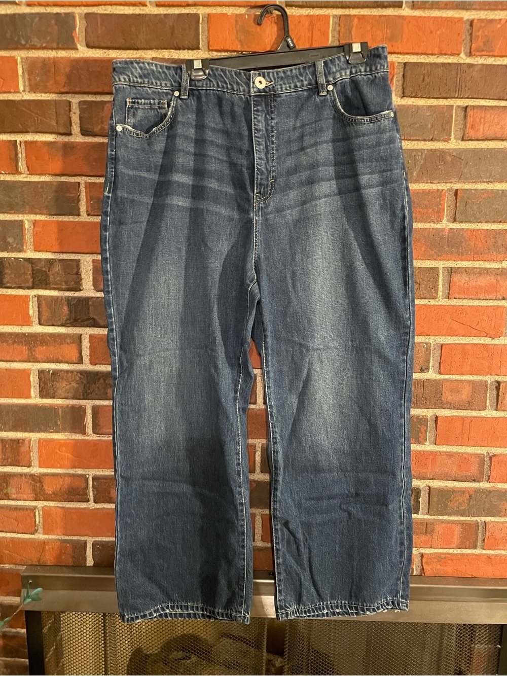 Style & Co. Blue Boyfriend Denim Jeans - Back Pocket Detail
